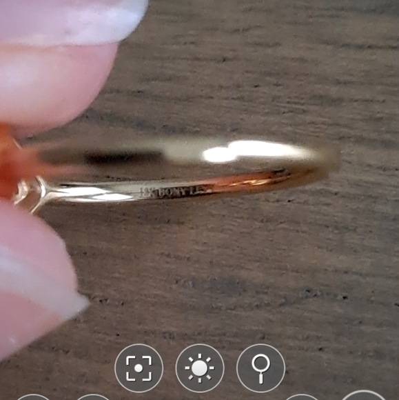 Bony Levy 18K gold and diamond stacking ring - Picture 9 of 16